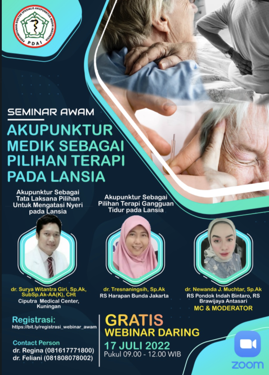 Akupunktur Medik Sebagai Pilihan Terapi pada Lansia - 